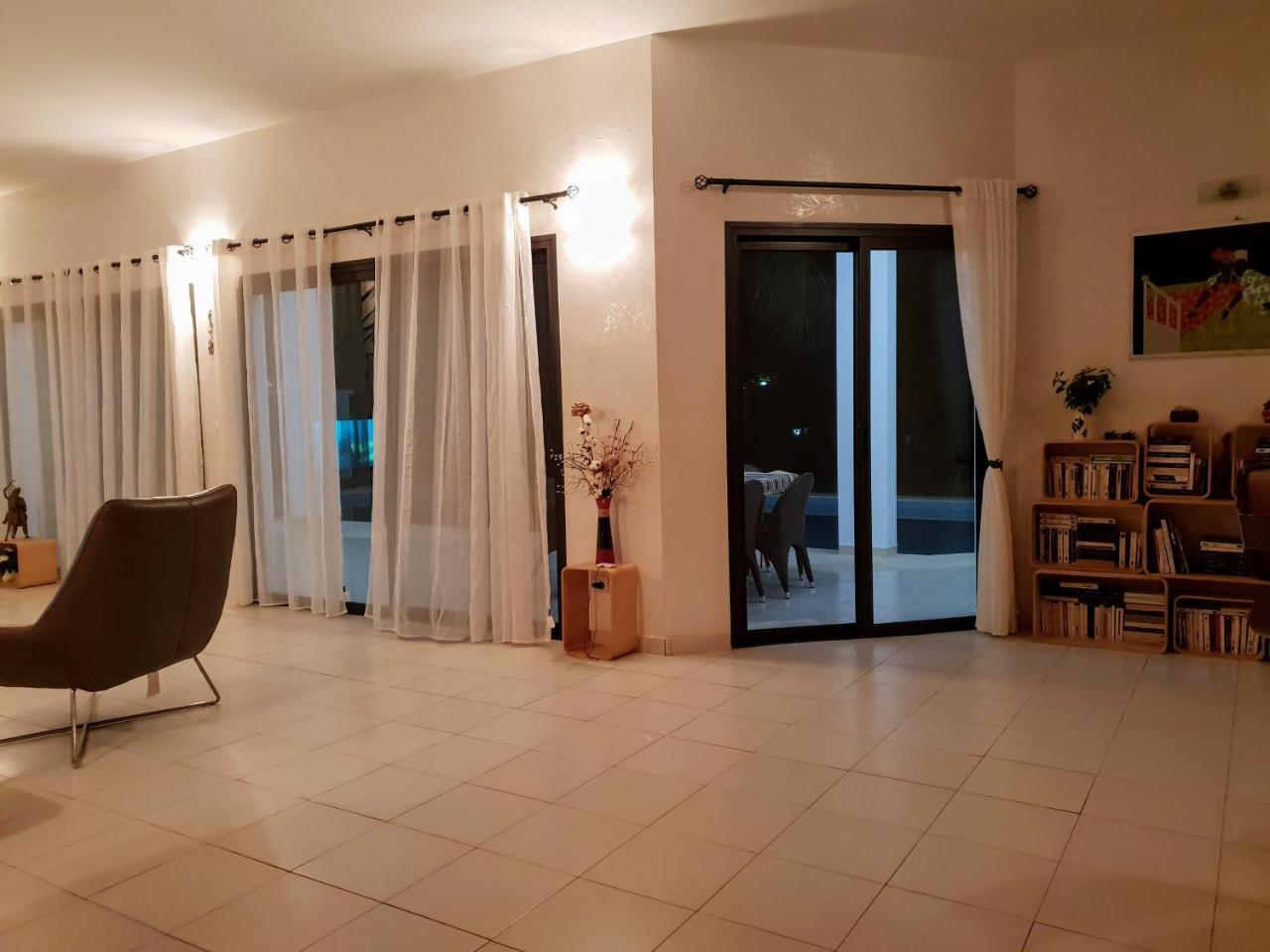La Maison Blanche à Ngaparou, splendide villa contemporaine Extérieur photo