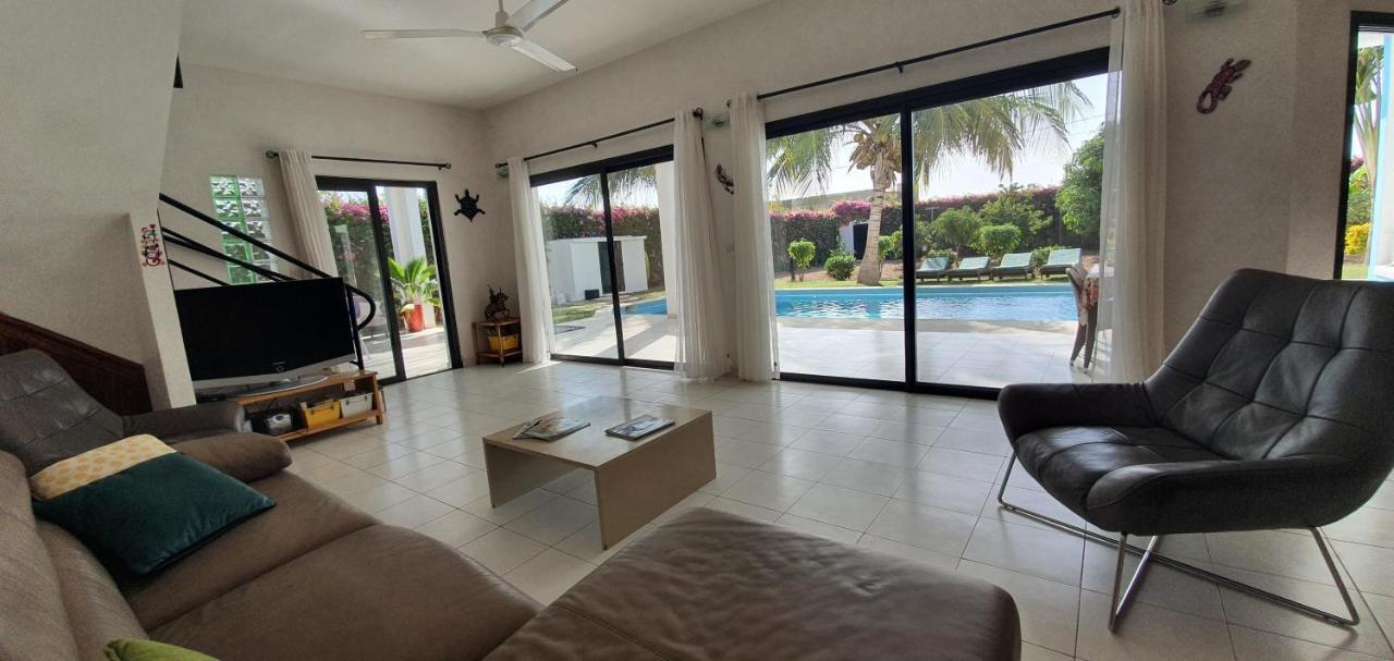 La Maison Blanche à Ngaparou, splendide villa contemporaine Extérieur photo